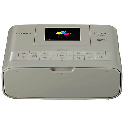 Canon SELPHY CP1200 Portable Photo Printer With Wi-Fi, Apple AirPlay & 2.7 Tiltable Display White